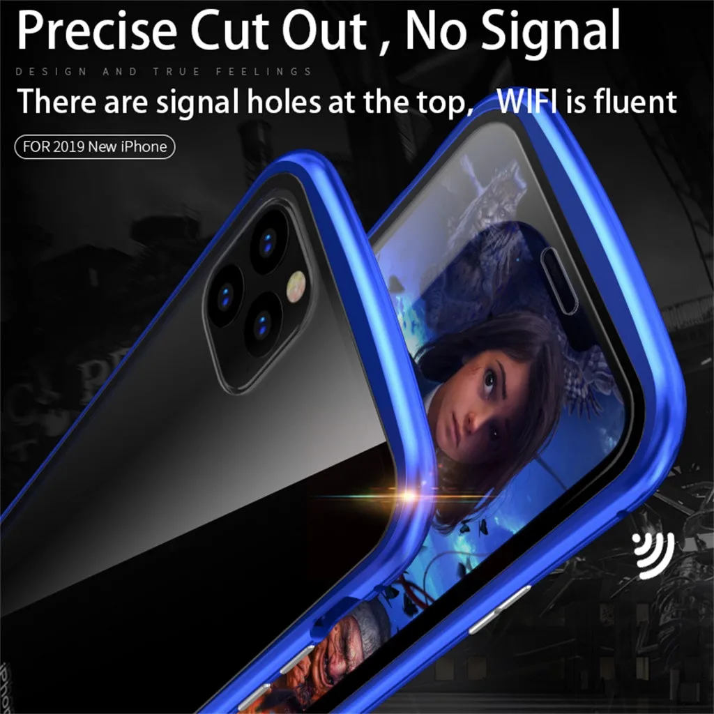 Высококачественный защитный чехол для телефона iPhone 11 Pro Max 6 5 дюйма с магнитной