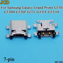 JCD 100 шт./лот для samsung Galaxy Grand Prime G530 micro usb зарядка мини разъем док-станция Разъем Порт