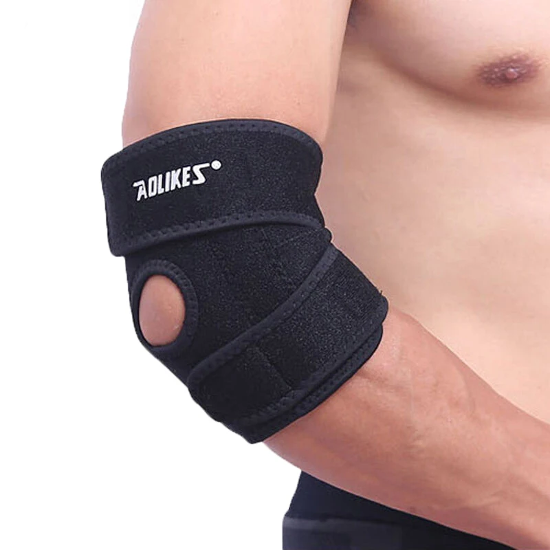 Protector Elbow Brace Support Compression Bandage Breathable Sport Arm Band Pad