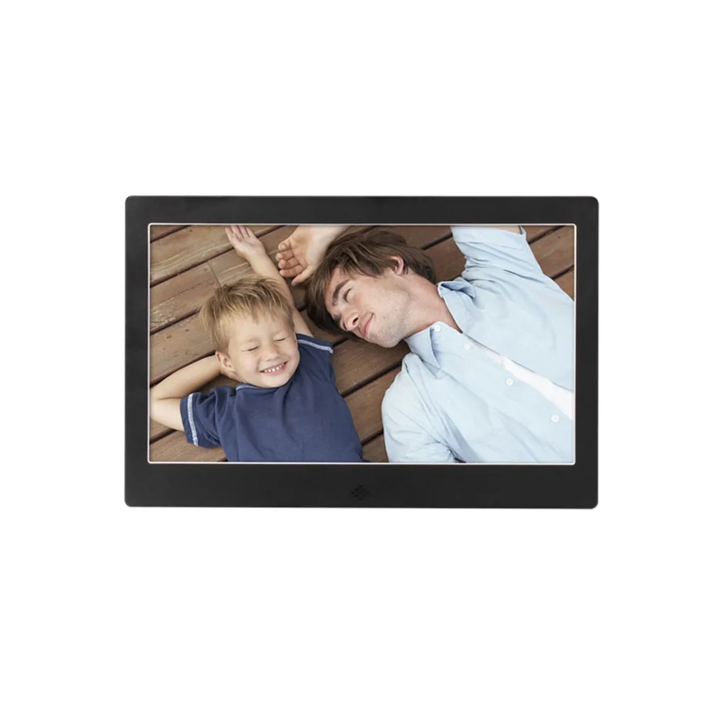 

10 Inch Metal LED Digital Photo Frame Video Music Calendar Clock Player 1024x600 Resolution