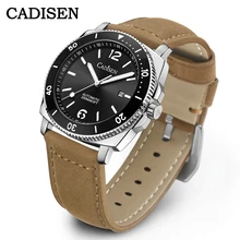 

CADISEN 2021New Men Accessories With Japanese Movement Automatic Machinery Business Casual Style Luxury Brand Relogio Masculino