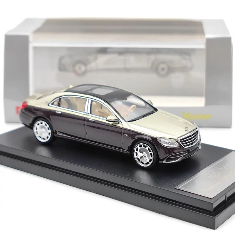 1/64 Mercedes Benz Maybach S-Class S680 Diecast Toys Model Car Collection Master 