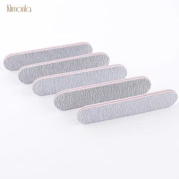 

25pcs Gray Professional Nail Files Mini Nail File 100/180 Buffer Block Pedicure Manicure Gel Polisher Nail Polish File Care Tool