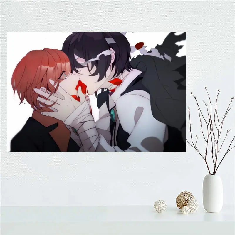 Изготовленный На Заказ Бунго бродячих плакаты с изображениями собак и принты