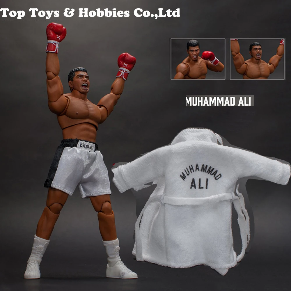 Полный Набор фигурок игрушки 1/12 масштаб Muhammad Ali 6 дюймов коллекционные игрушки фигурка с тремя головками скульптурная кукла для фанатов коллекция