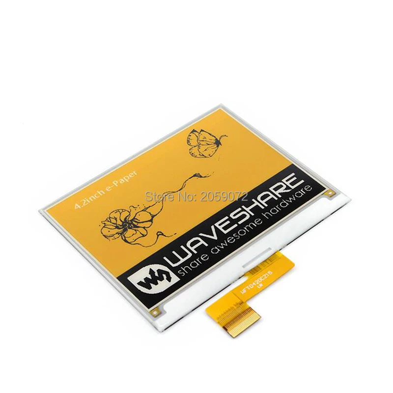 4,2 дюймов e-paper(c) lcd 400x300 e-ink raw дисплей
