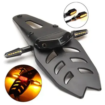 

Motorcycle LED Tail Lights Turn Light Modified Fender Sandboard Brake Lights Driving Lights Double Turn Signal Tail Light 12-50V