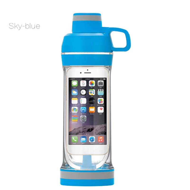 

Multifunctional Portable Drinking Bottle Leakproof Sealed Cup Phone Invisible &T8