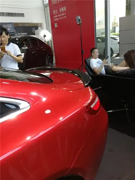 

ABS Plastic Unpainted Color Rear Spoiler Tail Trunk Boot Lip Rear Wing For Benz E Class Couple E260 E200 E300 2016-2017