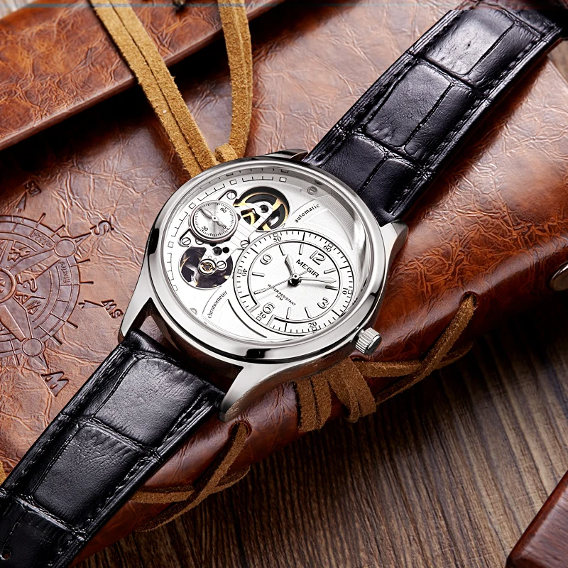 MEGIR reloj homber часы мужские Топ Роскошные водонепроницаемые модные с вырезами