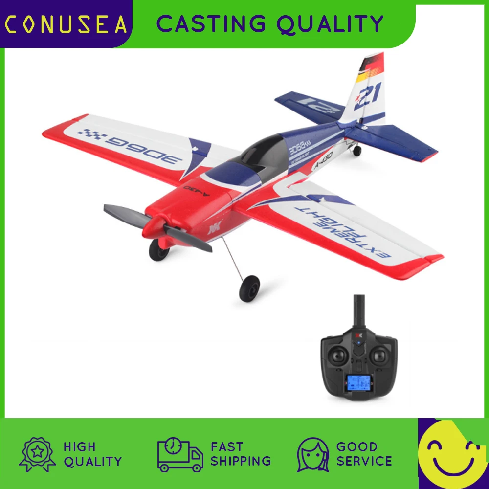 Wltoy Xk A430 5Ch Rc Plane Airplane Brushless Motor 3D 6G System Foam