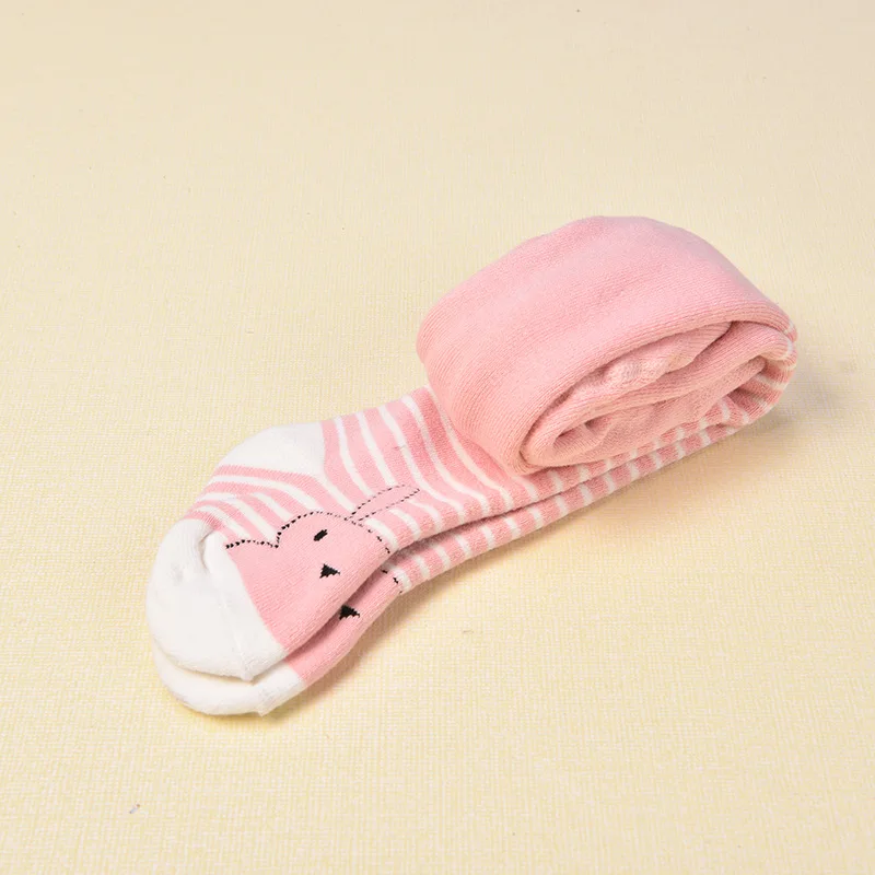

Autumn And Winter New Style Thick Looped Pile Cartoon Bar Bunny Panty-hose for Kids Dual File Infants Leggings Socks