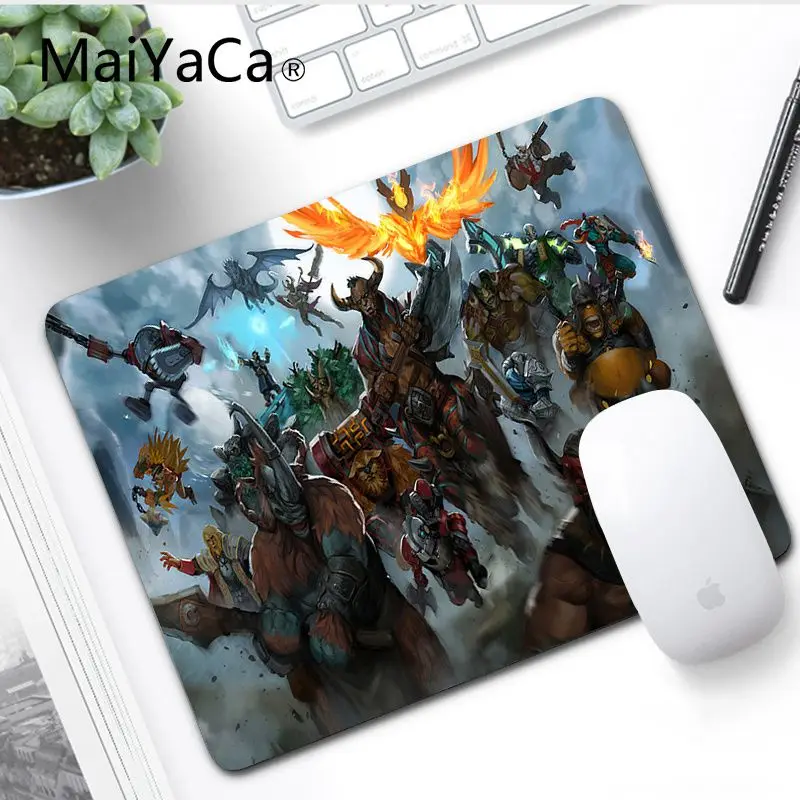  MaiYaCa Funny Dota 2 Silicone Pad to Mouse Game Large Lockedge Mouse pad PC Computer mat Gaming Mou