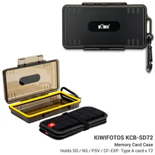 Aliexpress - 72 Slots Memory Card Case Holder Organizer for SD SDXC SDHC NS PSV CF CFexpress Type A Card Storage Box Cover Wallet Protector