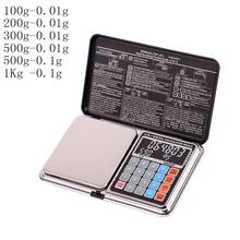Многофункциональный расчет весы мини ЖК-дисплей цифровые карманные весы 100/200/300/500/1000g 0,01/0,1 г ювелирные весы баланс веса
