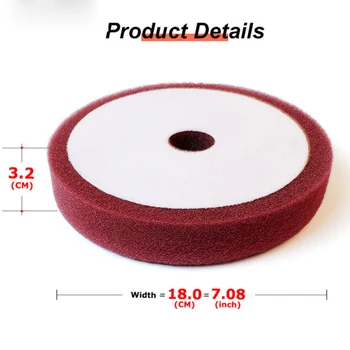 

3PCS Polishing Pad Sponge Buffing Pads Polishing Sanding For Car Waxing