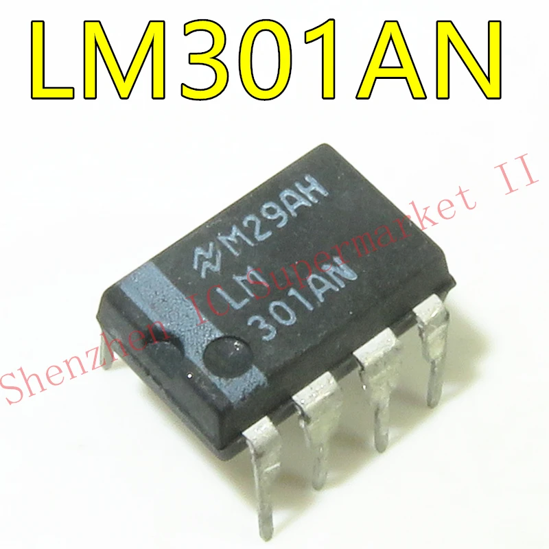 1PCS LM301AN DIP8 LM301 DIP LM301A DIP-8 LM301P 301AN HJXRHGAL | Электронные компоненты и принадлежности