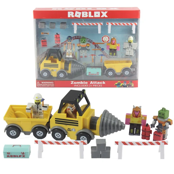 ROBLOX Фигурки 7 см ПВХ люкс куклы игрушки аниме модель фигурки для украшения Коллекция Рождественские подарки для детей - Цвет: tuituji Have box
