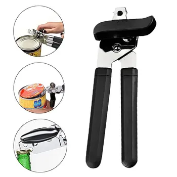 

Portable Topless Can Opener Stainless Steel Screw Opener Kitchen Opener Canning Knife Kitchen Tools Destapador De Cerveza
