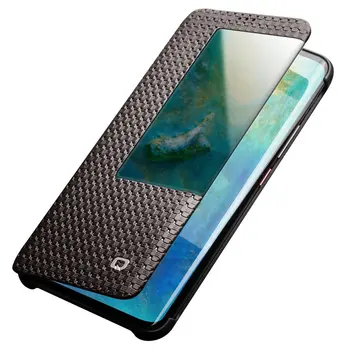 

Auto Dormancy Sleep Wake Up Phone Case Smart View Flip Cover Phone Protective Shell For Huawei Mate20/Mate20Pro
