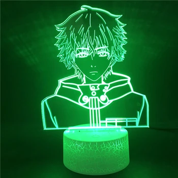 

Alarm Clock Base Tokyo Ghoul Kaneki Ken Gift Touch Sensor Lamp Multi-color Bright Base Bluetooth Decorative Led Night Light USB