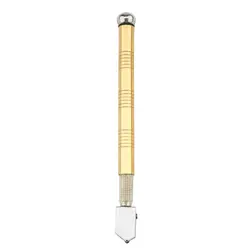 Poignée en métal professionnel, acier verre strass auto lubrifiant, alimentation en huile, coupe verre tranchant, outil de glaçage artisanal 