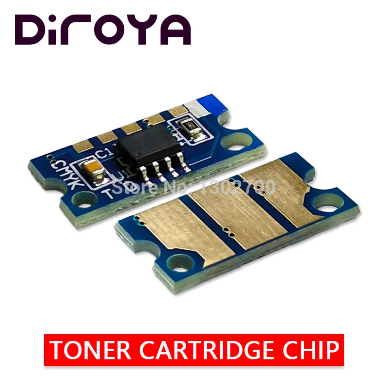 40 шт. TNP22 TNP22K TNP22C TNP22M TNP22Y чип тонер-картриджа для Konica Minolta Bizhub C35 C35P разработка ineo + 35