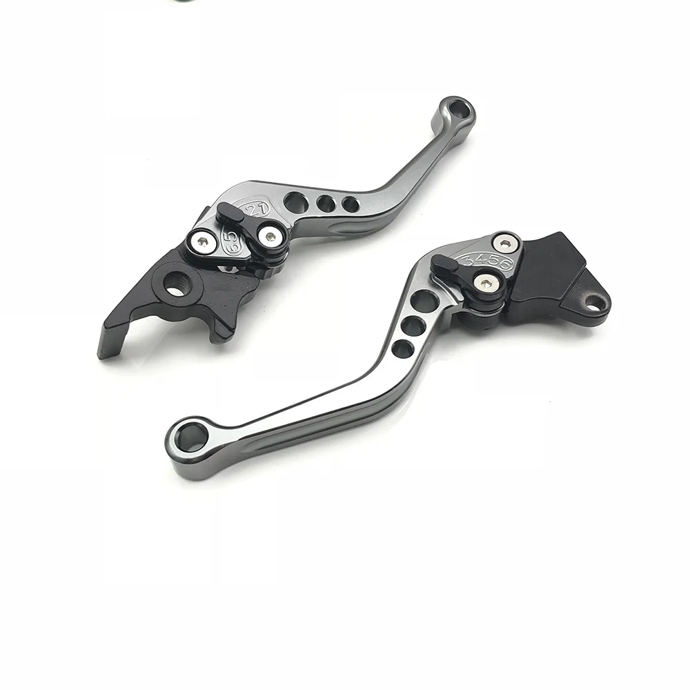 2шт сплав ручка тормоза мотоцикла CNC мотоцикл сцепления тормозной рычаг Ручка для модификации мотоцикла