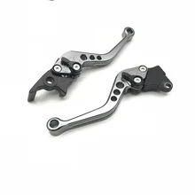 2шт сплав ручка тормоза мотоцикла CNC мотоцикл сцепления тормозной рычаг Ручка для модификации мотоцикла