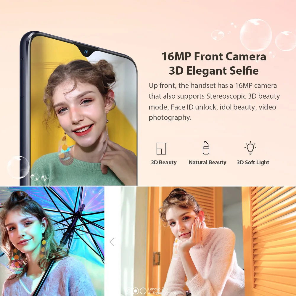 Мобильный телефон lenovo Z5S с глобальной прошивкой, 2340*1080, задний AI Zoom, 3 камеры, смартфон, 6,3 дюймов, Восьмиядерный процессор 710, 4G Lte телефон