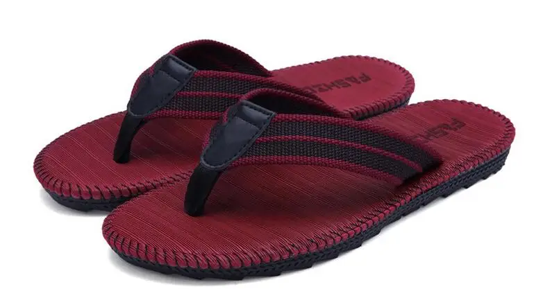 Men Summer Flip Flops Beach Slippers Summer Slides Summer Flat Heels Male Slides Luxury Lover Flip Flops Beach Sandals