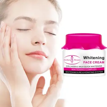 

Beauty Collagen Milk Face Cream Acne Scar Removal Marks Skin cream Stretch Care Whitening Nourishing Cream For Face T5O2