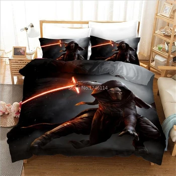 

3D Star Wars Cartoon Bedding Set 2/3pcs Duvet Cover Sets Comfortable Home Textile Single Full Queen King Size Free Shipping
