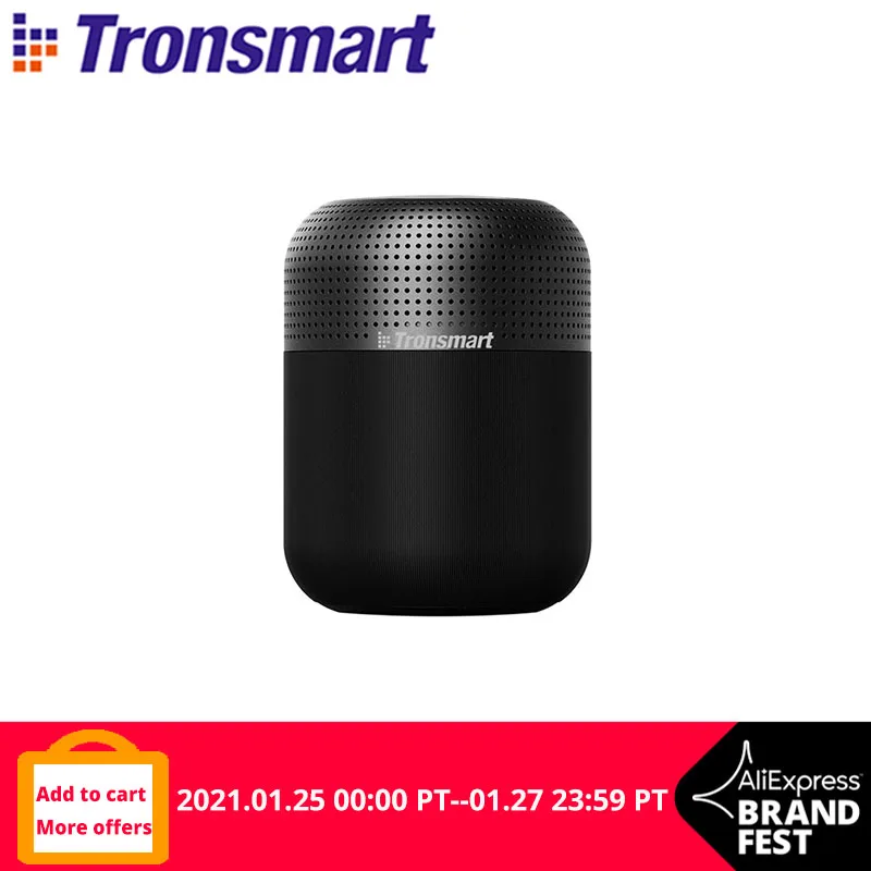 Tronsmart T6 Max Bluetooth динамик 60 Вт TWS Колонка домашний кинотеатр s с голосовым