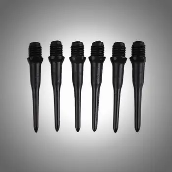 

4.5MM Durable Soft Black Plastic Tips Points Replacement Set For Electronic Dart