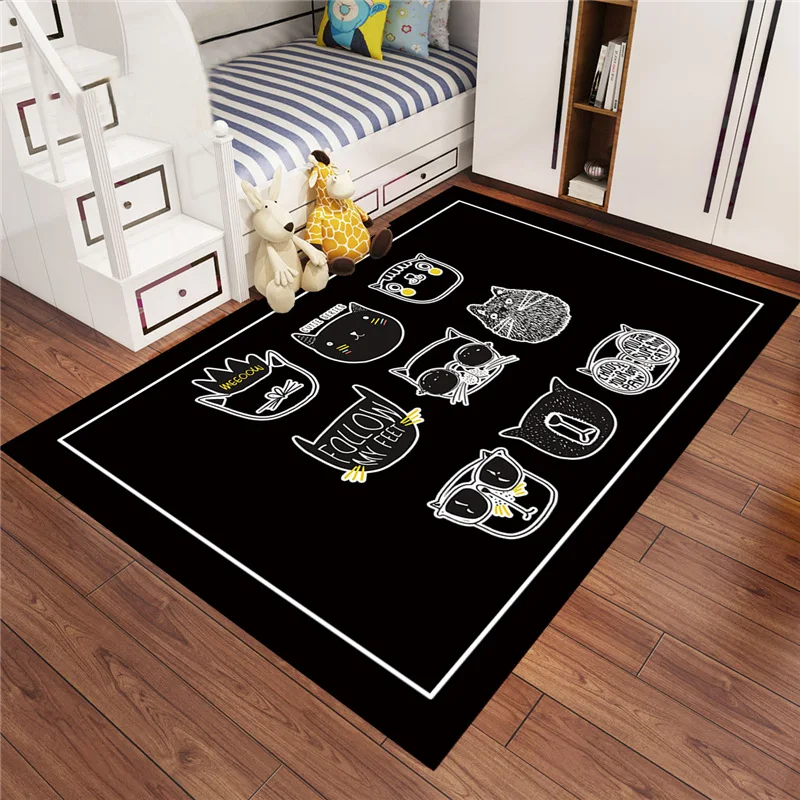 

Cartoon Game Carpet Kids Room Soft Carpet Bedroom Rectangle Carpets For Living Room Sofa Coffee Table Rug Child Play Floor Mat
