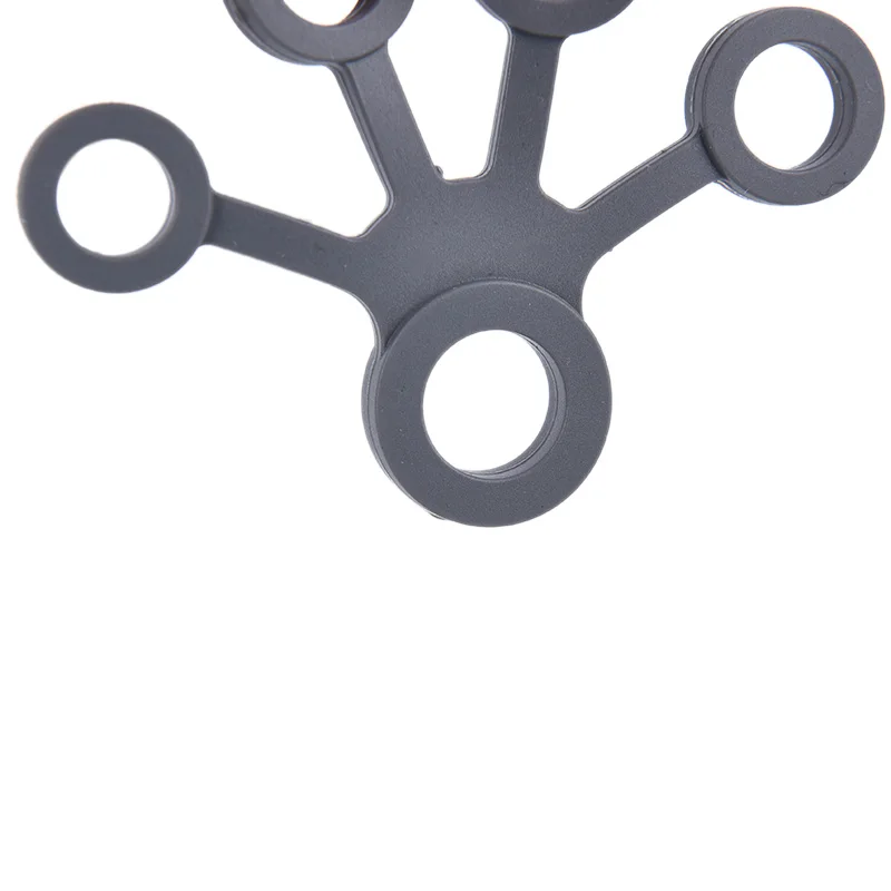 Finger Hand Grip Silicone Strength Trainer Resistance Band Hand Ring Gripper Fitness Workout Expander Strengthener