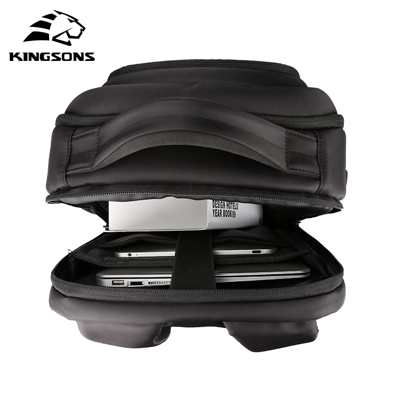 Kingsons KS3171W 15 6 дюймовый Большой Вместительный мужской рюкзак для ноутбука анти