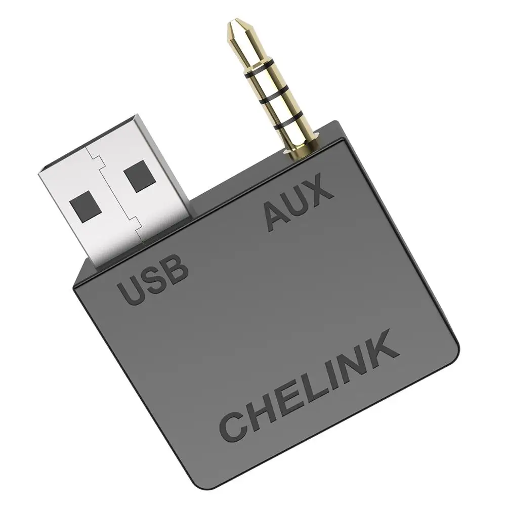 USB Кабель адаптер CHELINK AUX Bluetooth 5 0 для режима свободные руки|Кабели адаптеры и