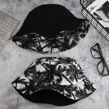 Одноцветная двухсторонняя хлопковая шляпа-ведро для рыбаков, рыбацких шляп, походов, путешествий, защита от солнца, головные уборы для мужчин и женщин