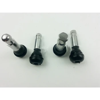 

4 Pcs/set Aluminum Chrome Tubeless Car Air Port Stem Practical Ozone Resistant Wheel Dust Proof Cap Easy To Install For TR414C