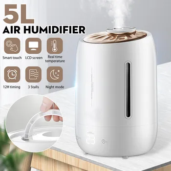 

Ultrasonic Air Humidifier Essential Oil Diffuser Electric Aromatherapy Humidifier Touch Screen Aroma Diffuser Household 2020 New