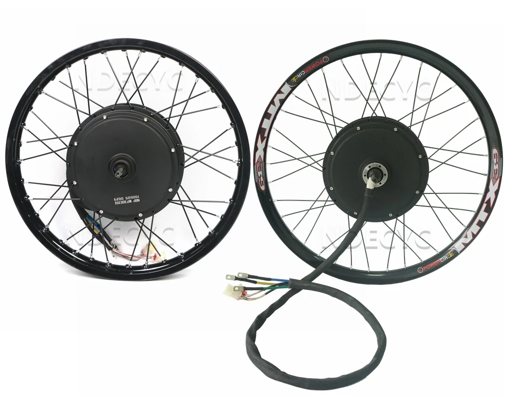 Description Picture 2 of itemQS205 V3 48-72v 5000W 3.5T/5T Rear Wheel Electric Bicycle Motor Kit 150mm Dropout Electric Bike Conversion Kit waterproof SVMC