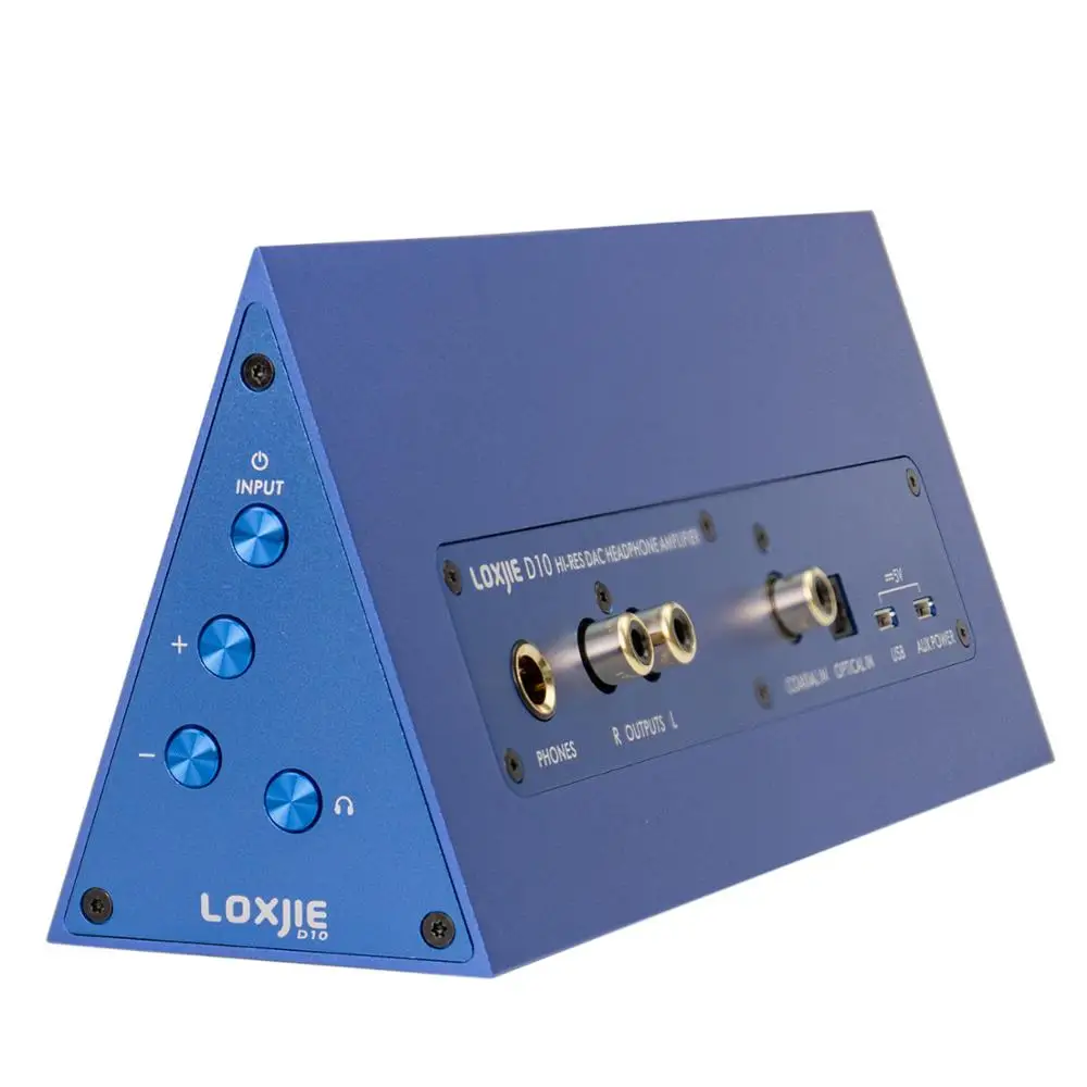 LOXJIE D10 Hi-res DAC конвертер оптический/коаксиальный/USB цифро-аналоговый декодер адаптера и усилитель для наушников и мини стерео усилитель