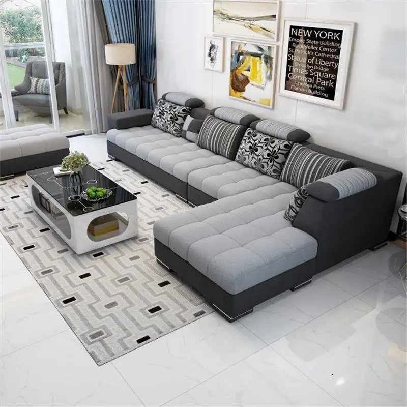 Number 13 Meble Puff, современный набор мебели для гостиной, Mueble De Sala, диван - Цвет: Number 13