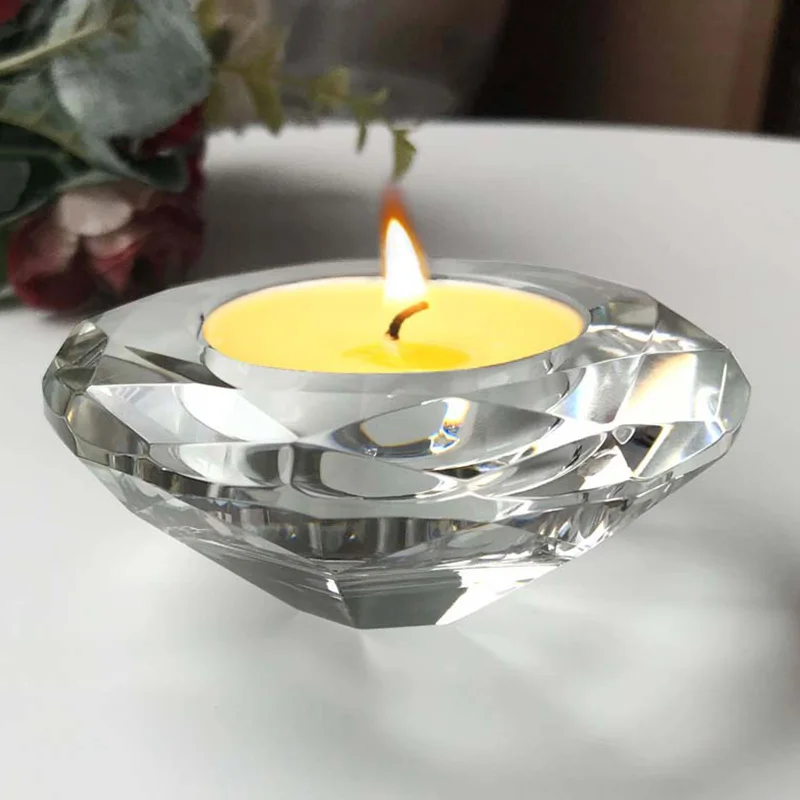 Buy Crystal Faceted Tea Light Holders Wholesale Online