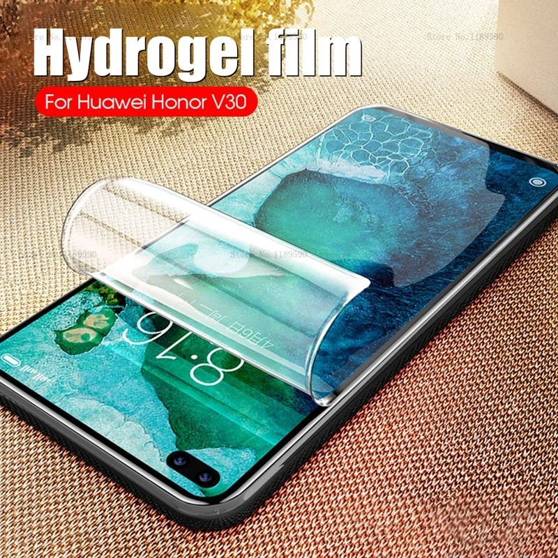 Hydrogel Film For Huawei Honor 20 Pro 20S V30 V20 View 30 View30 Honor20 Screen Protector Anti-scratch Not Glass | Мобильные