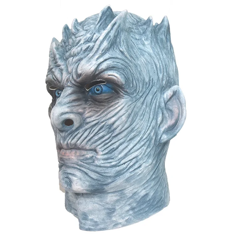 GOT Night's King Mask Игра престолов лицо мягкий латекс взрослых нарядное платье лицо Хэллоуин вечерние аксессуары для косплея реквизит