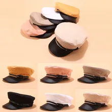 Модная женская мужская шапка, Классическая Кепка, военная Кепка, Кепка Дальнобойщика, остроконечная городская уличная Солнцезащитная зимняя трикотажная шапка, военные кепки