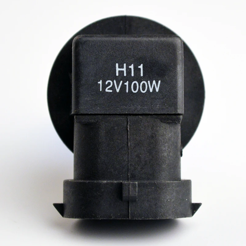 Hippcron 12V 100W H11 галогенная лампа супер белая 5000K кварцевая стеклянная ксеноновая